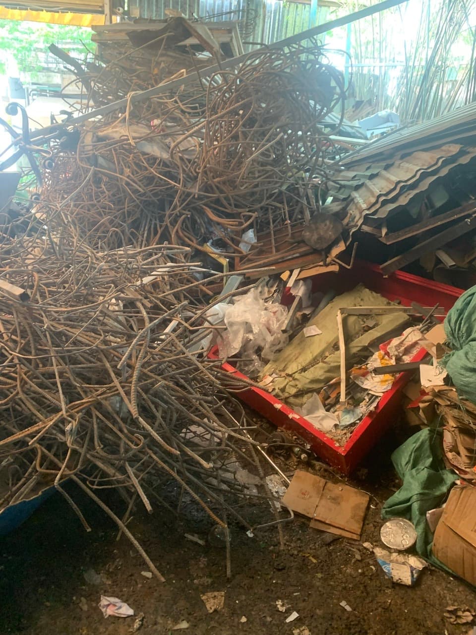 Sắt thép phế liệu công trình, nhà xưởng